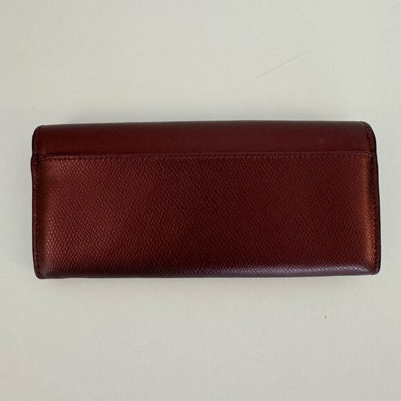 Coach Pop Slim Envelope Wallet Bramble Rose Metallic Cherry Floral F53570 - Picture 8 of 15